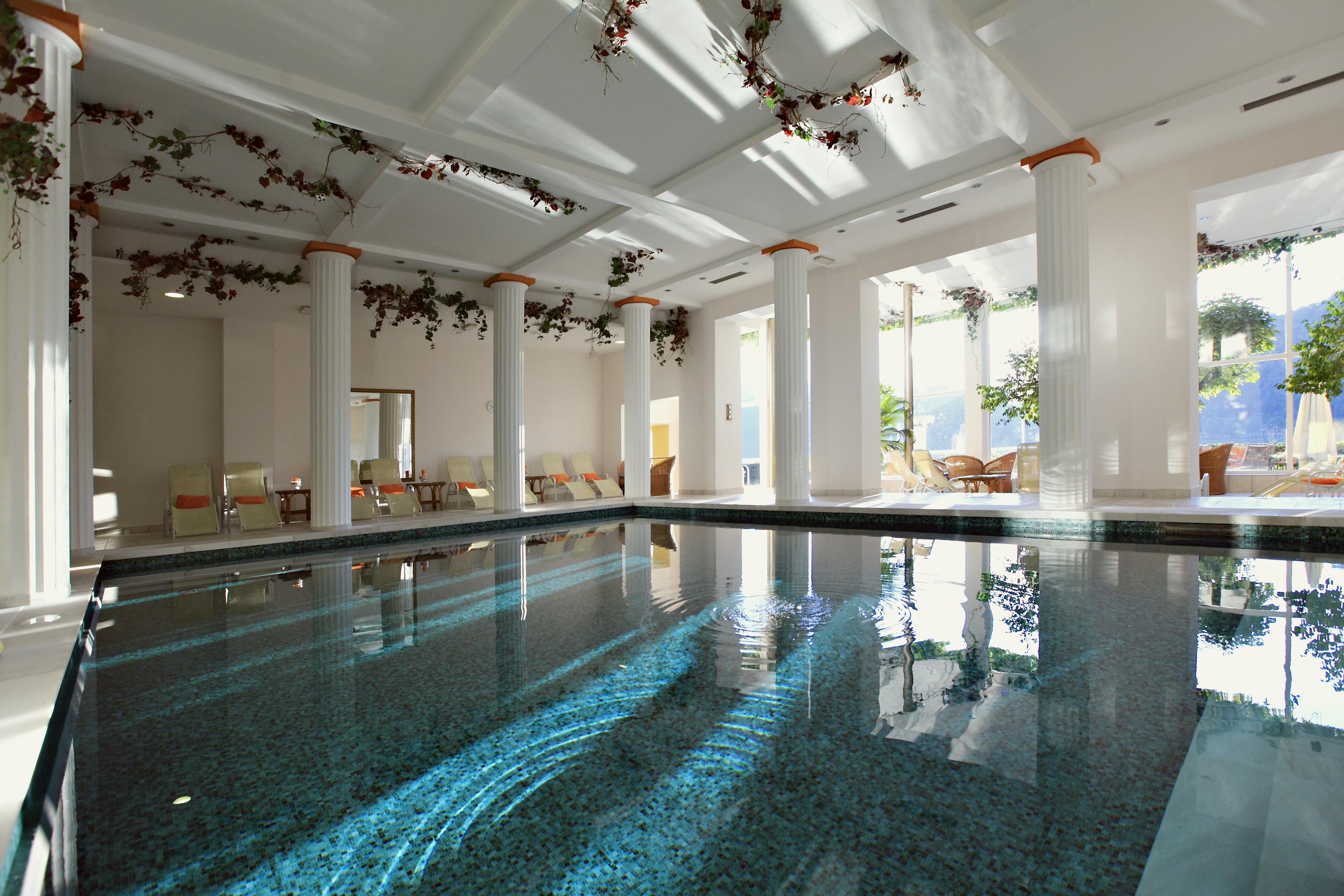 แกรนด์ โฮเต็ล ท็อปลิเช - สมอลล์ ลักชัวรี โฮเต็ล ออฟ เดอะ เวิลด์ Hotel เบลด ภายนอก รูปภาพ The swimming pool at the hotel
